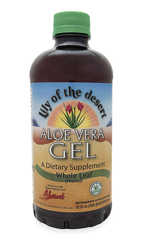 Lily Of The Desert Aloe Vera Gel Whole Leaf-32 Oz