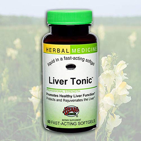 Herbs Etc Liver Tonic Professional Strength-60 Fast Acting Softgels