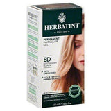 Herbatint Permanent Haircolor Gel, Light Golden Blonde 8D - 4.56 Ounces