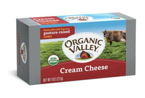 Organic Valley Cream Cheese - 8 Ounces