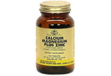 Solgar Calcium Magnesium, plus Zinc, Tablets - 100 Count