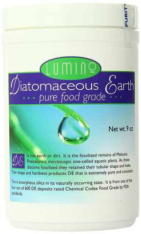 Lumino Diatomaceous Earth Pure Food Grade-9 Oz