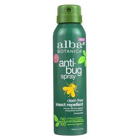 Alba Botanica Anti-Bug Spray Insect Repellent - 4 Fluid Ounces