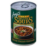 Amys Organic Soup, Hearty, Organic, Rustic Italian Vegetable - 14 Ounces