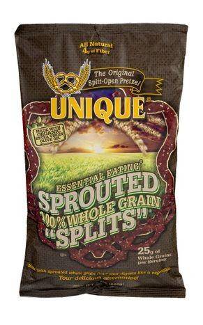 Unique Essential Eating Splits, Sprouted 100% Whole Grain - 8 Ounces