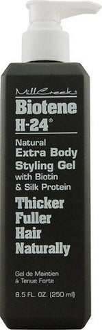 Millcreek Biotene H-24 Extra Body Styling Gel With Biotin & Silk Protein-8.5 Oz