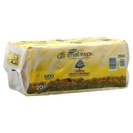 Marcal Small Steps Bath Tissue Rolls, One-Ply - 20 Each