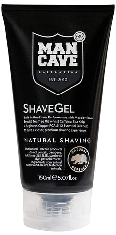 Man Cave Caffeine Shave Gel-5.07 Oz