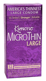 Kimono Micro Thin Large-12 Condoms