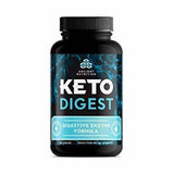 Ancient Nutrition Keto Digest Digestive Enzyme Formula - 180 Capsules