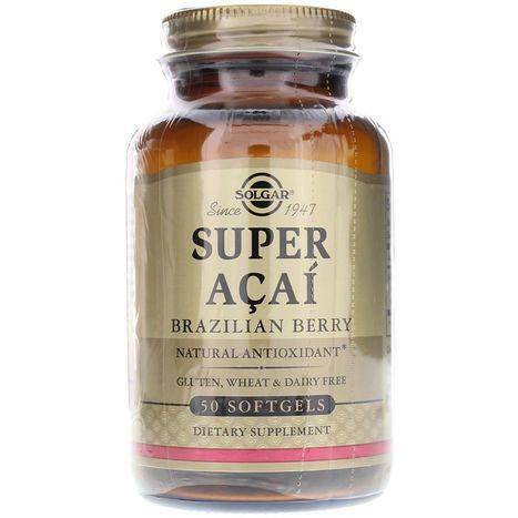Solgar Super Acai Brazilian Berry - 50 Softgels