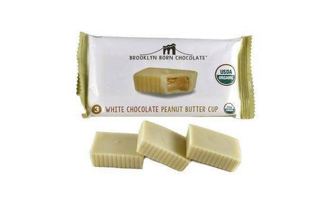 Brooklyn Born Chocolate White Peanut Butter Cup - 1.4 Ounces