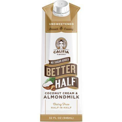 Califia Farms Better Half Unsweetened Creamer - 32 Ounces