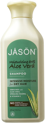 Jason Moisturizing 84% Aloe Vera Shampoo-16 Oz