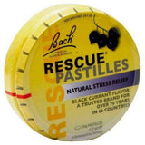 Bach Rescue Stress Relief, Natural, Pastilles, Black Currant Flavor - 50 Grams