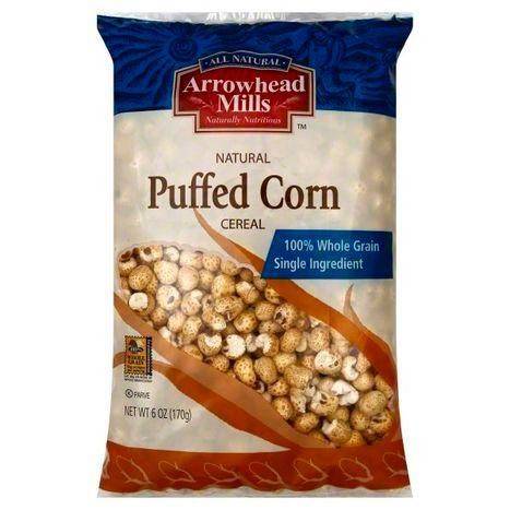 Arrowhead Mills Cereal, Puffed Corn - 6 Ounces