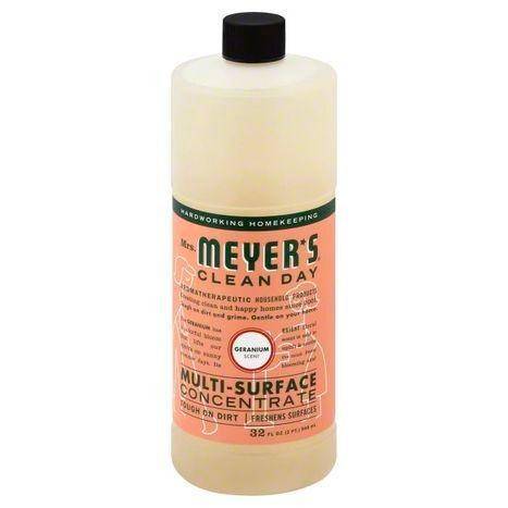 Mrs Meyers Clean Day Multi-Surface Concentrate, Geranium Scent - 32 Ounces