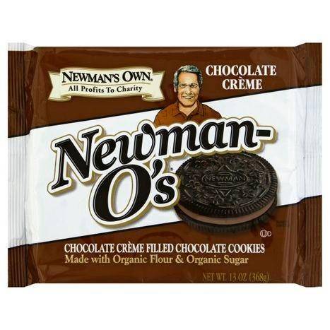 Newmans Own Cookies, Newman-O's, Chocolate Creme - 13 Ounces