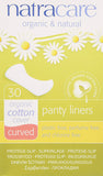 Natra Care Organic Cotton Cover Curved Panty Liners-30 Liners