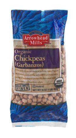 Arrowhead Mills Chickpeas, Organic - 16 Ounces