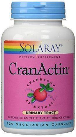 Solaray Cranberry Af Extract CranActin - 120 Vegetarian Capsules