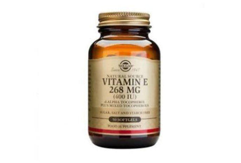 Solgar Vitamin E, 268 mg, Softgels - 50 Each