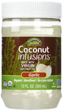 Ellyndale Foods Organic Coconut Infusions With Virgin Coconut Oil Garlic-12 Oz