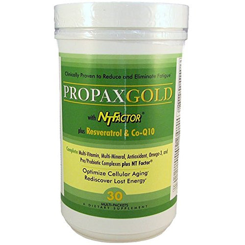 Nutritional Therapeutics Propax Gold With NTFactor Plus Resveratol & Co-Q10-30 Multi Packets
