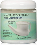 Ancient Secrets Nasal Cleansing Salt Non Iodized Salt-10 Oz