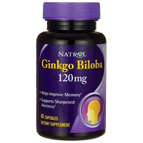 Natrol Ginkgo Biloba 120 Mg-60 Capsules