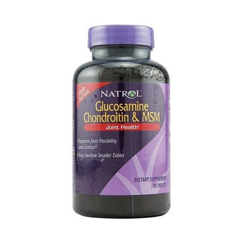 Natrol Glucosamine Chondroitin MSM-90 Tablets