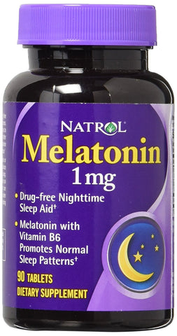 Natrol Melatonin 1 Mg Dietary Supplement-90 Tablets