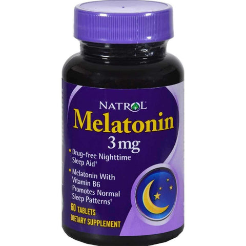 Natrol Melatonin 3 Mg Dietary Supplement-60 Tablets