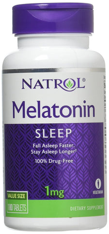 Natrol Melatonin 1 Mg Dietary Supplement-180 Tablets