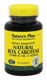 Natures Plus Beta Carotene 25,000 IU Vit.A Activity-90 Softgels