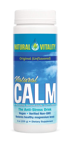 Natural Vitality Calm The Anti Stress Drink Original Unflavored-8 Oz