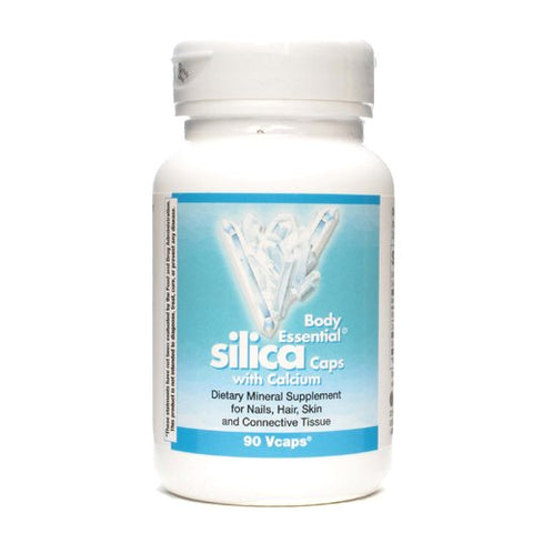 Body Essential Silica Caps With Calcium-90 Capsules