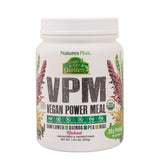 Natures Plus VPM Vegan Power Meal Naked Unflavored & Unsweetened-1.42 Lbs