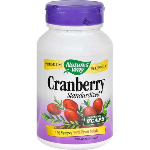 Nature's Way Cranberry Standardized-120 Vegetarian Capsules