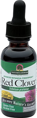 Nature's Answer Red Clover Trifolium Pratense 2000 Mg-1 Oz