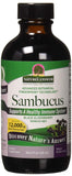 Nature's Answer Sambucus Black Elder Berry Extract 5000 Mg-4 Oz