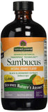 Nature's Answer Sambucus Black Elderberry Extract Natural Orange Flavor 12000 Mg-8 Oz