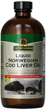 Nature's Answer Liquid Norwegian Cod Liver Oil Natural Lemon-Lime Flavor-16 Oz
