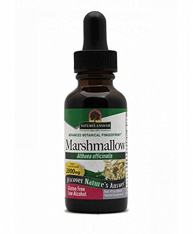 Nature's Answer Marshmallow Althea Officinalis 2000 mg Low Alcohol-1 Oz