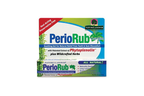 Nature's Answer Perio Rub Soothing Gel-0.5 Oz