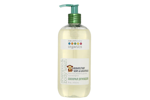 Nature's Baby Organics Shampoo & Body Wash Coconut Pineapple-16 Oz