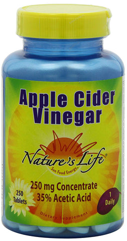 Nature's Life Apple Cider Vinegar 250 Mg-250 Tablets