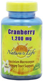 Nature's Life Cranberry 1200 Mg Vaccinium Macrocarpon-60 Tablets