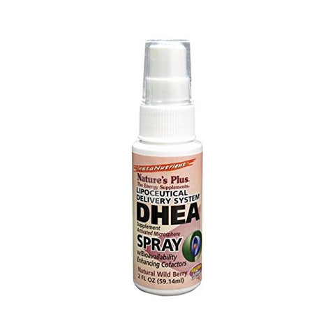 Natures Plus DHEA Spray Natural Wildberry Flavor-2 Oz