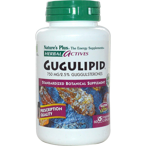 Natures Plus Gugulipid 750 Mg-60 Vegetarian Capsules
